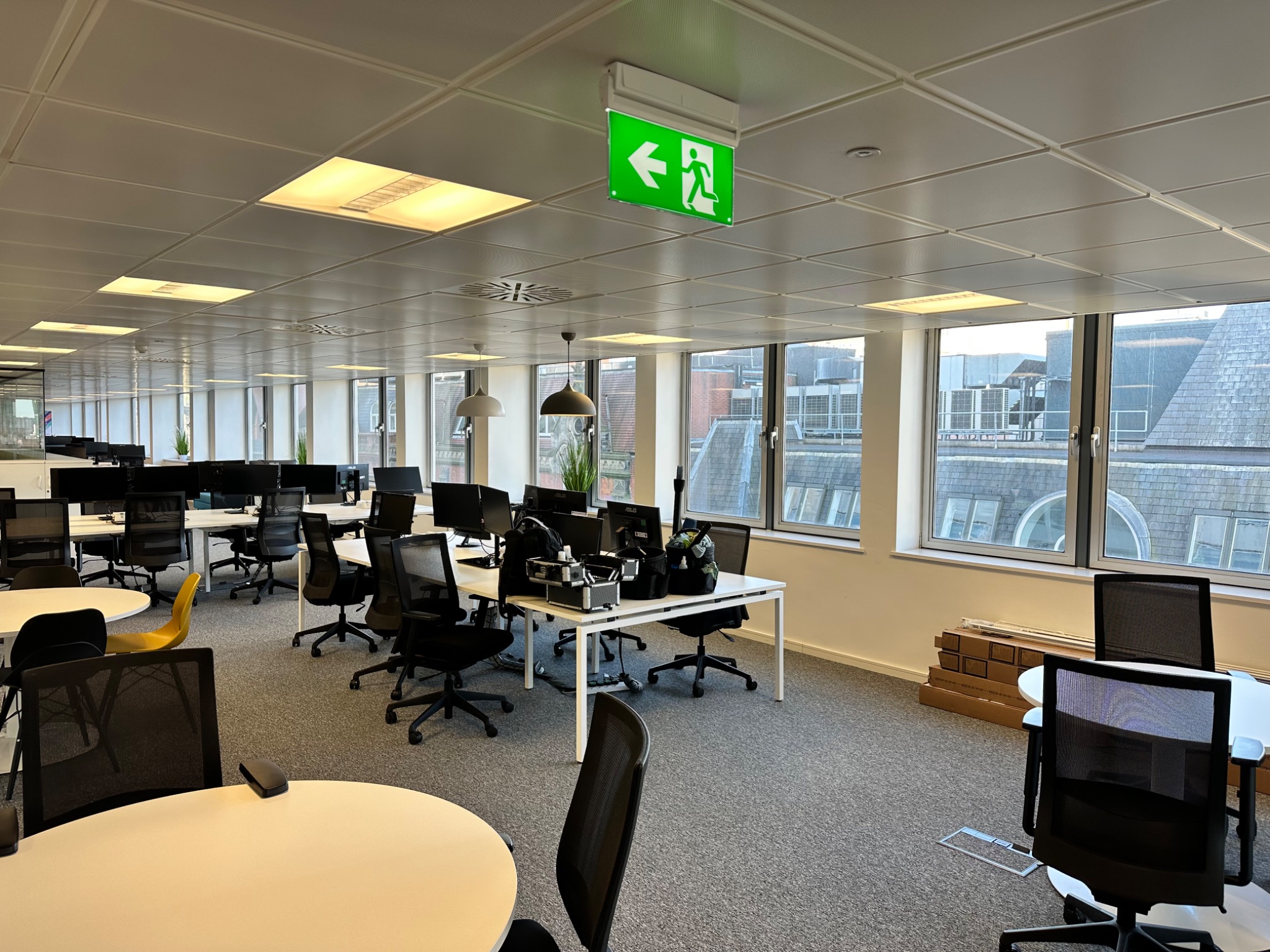 Birmingham office maintenance work